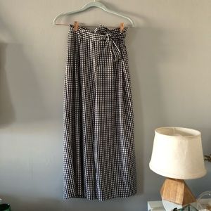 plaid/gingham zara summer pants (FREE SHIPPING)